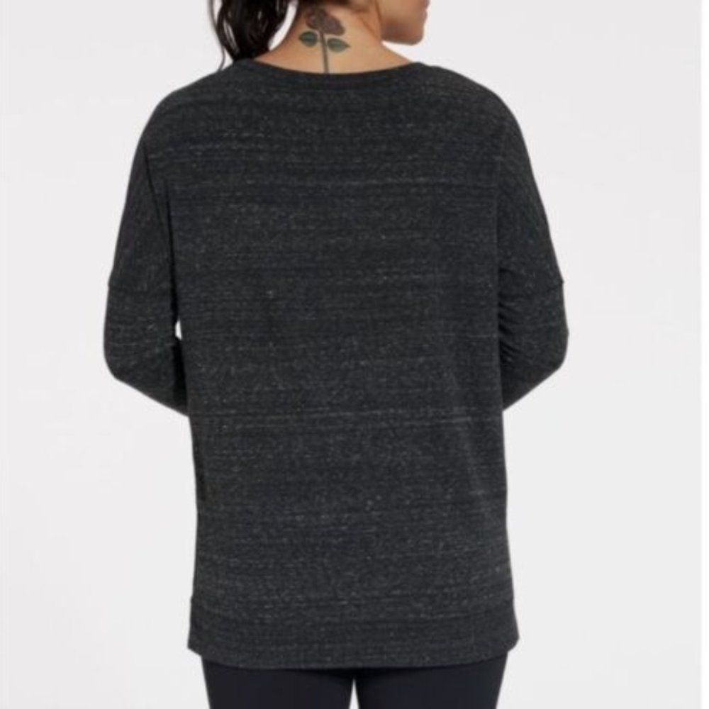 CALIA by Carrie Underwood Sweatshirt Effortless Side Zip Pullover Tunic Gray XS